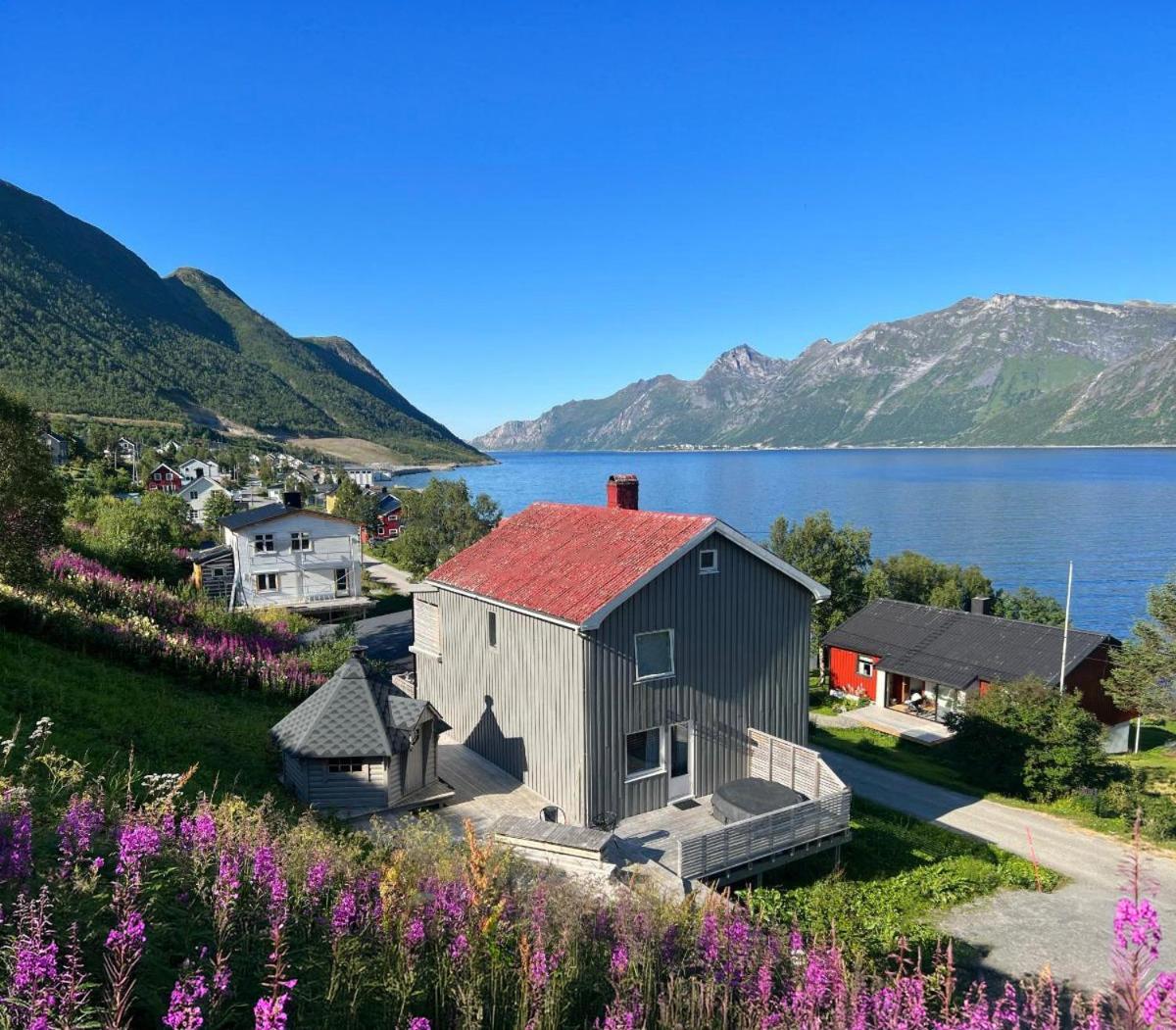 Vacation Home In Fjordgard With Views Of Segla And The Fjord Exterior photo